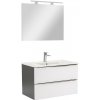 Vario Trim 80 kompletný kúpeľňový nábytok antracitovo-biely Vario Trim 80 kompletný kúpeľňový nábytok antracitovo-biely