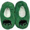 MARVEL teplé plyšové papuče ABS 32-34 HULK MARVEL teplé plyšové papuče ABS 32-34 HULK