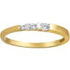 Silvego Zlatý prsteň Tianna s Brilliance Zirconia zo žltého a bieleho 14kt zlata FNNNF117RGYW Silvego Zlatý prsteň Tianna s Brilliance Zirconia zo žltého a bieleho 14kt zlata FNNNF117RGYW