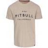 PitBull West Coast - pánske tričko slim fit USA CAL béžové 2XL PitBull West Coast - pánske tričko slim fit USA CAL béžové 2XL