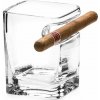 Pohár na whisky a cigaru Pohár na whisky a cigaru