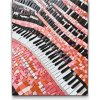 Vymalujsisam.sk Maľovanie podľa čísiel - Klávesy v mozaike Veľkosť: 30x40cm, Rám: Bez rámu, iba zrolované plátno Vymalujsisam.sk Maľovanie podľa čísiel - Klávesy v mozaike Veľkosť: 30x40cm, Rám: Bez rámu, iba zrolované plátno
