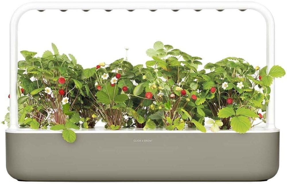 Kvetináč Click and Grow Smart Garden 9 béžový SG9B