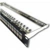 Patch panel Datacom 24x RJ45, priamy, CAT6A, STP, čierny, 1U (3132) Patch panel Datacom 24x RJ45, priamy, CAT6A, STP, čierny, 1U (3132)