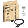 Club3D Kabel DisplayPort 2.1 na DisplayPort 2.1, DP80, 4K120Hz/10K60Hz (M/M), 1.6m, černá CAC-1092 Club3D Kabel DisplayPort 2.1 na DisplayPort 2.1, DP80, 4K120Hz/10K60Hz (M/M), 1.6m, černá CAC-1092
