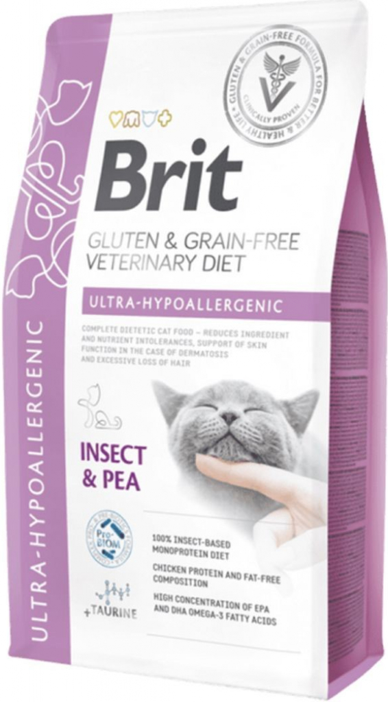 Brit VD Cat GF Ultra-hypoallergenic 2 kg