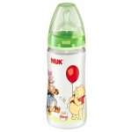Nuk Fľaša Medvedík Pú 300ml - Zelená