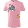 Handel Detské tričko - Tom a Jerry Farba: ružová, Veľkosť: 122cm/6r, Strih trička: detský Handel Detské tričko - Tom a Jerry Farba: ružová, Veľkosť: 122cm/6r, Strih trička: detský