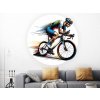 Nalepte.cz Cyklista 01 textilní prelepiteľná nálepka na stenu list 75 x 75 cm Nalepte.cz Cyklista 01 textilní prelepiteľná nálepka na stenu list 75 x 75 cm