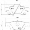 Sada brzdových platničiek kotúčovej brzdy BREMBO P 37 016 Sada brzdových platničiek kotúčovej brzdy BREMBO P 37 016