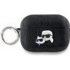 Puzdro Karl Lagerfeld PU Embossed Choupette Heads pre AirPods Pro 2, čierna Puzdro Karl Lagerfeld PU Embossed Choupette Heads pre AirPods Pro 2, čierna