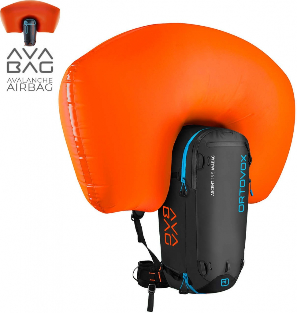 Ortovox Ascent 28l S Avabag Kit Black Anthracite