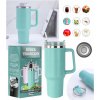 MagiCook TERMOHRNČEK TYRKYSOVÝ 1200 ML SO SLAMKOU STYLE USA Tyrkysový MagiCook TERMOHRNČEK TYRKYSOVÝ 1200 ML SO SLAMKOU STYLE USA Tyrkysový