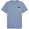 Pánske tričko Puma, GRAPHIC SMALL BOX TEE svetlomodrá,čierna XL Pánske tričko Puma, GRAPHIC SMALL BOX TEE svetlomodrá,čierna XL