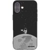 Picasee silikónový čierny obal pre Apple iPhone 16 Plus - Astronaut Picasee silikónový čierny obal pre Apple iPhone 16 Plus - Astronaut
