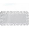 Wimex Dekoračná krajka PAP hranatá biela 40x30 cm 100 ks
