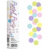 Godan Vystreľovacie konfety - Pastel Party - farebné papierové krúžky - 15cm