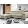 Rohová sedacia súprava Scala, béžová látka, ľavý roh Rohová sedacia súprava Scala, béžová látka, ľavý roh