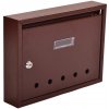 Poštová schránka PANELÁKOVÁ hnedá NO.2 TX0024 Poštová schránka PANELÁKOVÁ hnedá NO.2 TX0024
