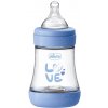 Chicco láhev Perfect 5 silikon modrá 150 ml Chicco láhev Perfect 5 silikon modrá 150 ml