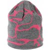 Zimná čiapka Finmark, WINTER HAT Sivá,Ružová, UNI Zimná čiapka Finmark, WINTER HAT Sivá,Ružová, UNI