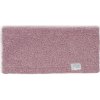 ESITO Čelenka zimná Teddy fleece double Cyclamen pink