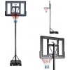 Nils Extreme NILS - Basketbalový kôš so stojanom - Prenosný basketbalový systém - Nastaviteľná výška