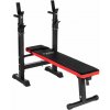 Funfit Skladacia Posilňovacia lavica s nastaviteľným držiakom na činku - Čierna, Červená Funfit Funfit Skladacia Posilňovacia lavica s nastaviteľným držiakom na činku - Čierna, Červená Funfit