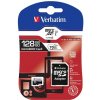 Verbatim MicroSDXC 128 GB pamätová karta s SD adaptérom / Class 10 / R: 90 MBps / W: 10 MBps (44085) Verbatim MicroSDXC 128 GB pamätová karta s SD adaptérom / Class 10 / R: 90 MBps / W: 10 MBps (44085)