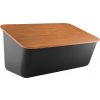 Eva Solo 520455 Chlebník NORDIC KITCHEN 39 cm, čierna, plast / drevo, Eva Solo Eva Solo 520455 Chlebník NORDIC KITCHEN 39 cm, čierna, plast / drevo, Eva Solo