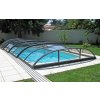 Azure Flat posuvné zastrešenie bazéna 3,75 x 7,62m