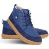 Be Lenka Elio Dark Blue Junior celoročné členkové barefoot topánky