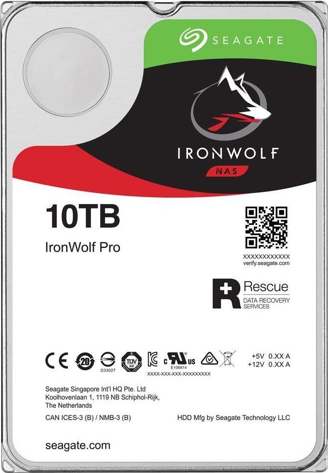 Seagate IronWolf Pro 10TB, ST10000NE0008