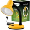 Nastaviteľná stolová lampa SARA Školské nočné svetlo E27 Žltá LUMILED Nastaviteľná stolová lampa SARA Školské nočné svetlo E27 Žltá LUMILED