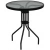 Garden Line Zahradní stůl Bistro 60 cm černý Garden Line Zahradní stůl Bistro 60 cm černý