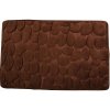 MSV Kúpeľňová predložka Pebbles 40 × 60 cm hnedá MSV Kúpeľňová predložka Pebbles 40 × 60 cm hnedá