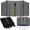 SPRINGOS Ochranná sieť na trampolínu 244 cm / 6 tyčí SPRINGOS Ochranná sieť na trampolínu 244 cm / 6 tyčí