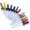 Trhacie nity Alu/St otvorené s plochou hlavou Ø4.0 x 12 mm - 1 000 ks RAL 9016 Trhacie nity Alu/St otvorené s plochou hlavou Ø4.0 x 12 mm - 1 000 ks RAL 9016