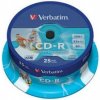 VERBATIM CD-R(25-balenie)Vreteno/ tlačiteľné/ 52x/ 700MB/ DLP 43439 VERBATIM CD-R(25-balenie)Vreteno/ tlačiteľné/ 52x/ 700MB/ DLP 43439