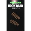 Korda Hook Bead neutrálna medium 20ks