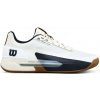 Pánska tenisová obuv Wilson Rush TOUR 5 Clay White/Navy Blazer EUR 45 1/3 Pánska tenisová obuv Wilson Rush TOUR 5 Clay White/Navy Blazer EUR 45 1/3