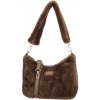 Charm London dámska crossbody kožušinová kabelka Alaska hnedá Charm London dámska crossbody kožušinová kabelka Alaska hnedá
