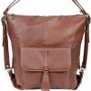 Sikora Dámska kožená kabelka - batôžtek Ela hnedá Sikora Dámska kožená kabelka - batôžtek Ela hnedá