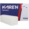 KAREN Papierové utierky ZZ, 100 % celulóza, 2-vrstvové, 25×20 cm, 12×250 (3000 ks) KAREN Papierové utierky ZZ, 100 % celulóza, 2-vrstvové, 25×20 cm, 12×250 (3000 ks)