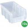 Allit Plastový box Compact 210 x 350 x 150 mm 10 ks priehľadný