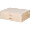 ČistéDrevo Drevený box s vekom 40 x 30 x 14 cm bez rukoväte ČistéDrevo Drevený box s vekom 40 x 30 x 14 cm bez rukoväte