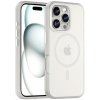 AppleKing matný priesvitný kryt s MagSafe pre iPhone 16 Pro Max - biely AppleKing matný priesvitný kryt s MagSafe pre iPhone 16 Pro Max - biely