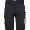 Pánske šortky CERVA, DAWSON čierna,žltá XXL Pánske šortky CERVA, DAWSON čierna,žltá XXL