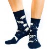 Veselé dámske ponožky ľadový medvedík tmavo-modré, VYBRAŤ VEĽKOSŤ BIELIZNE 35 - 38 Veselé dámske ponožky ľadový medvedík tmavo-modré, VYBRAŤ VEĽKOSŤ BIELIZNE 35 - 38
