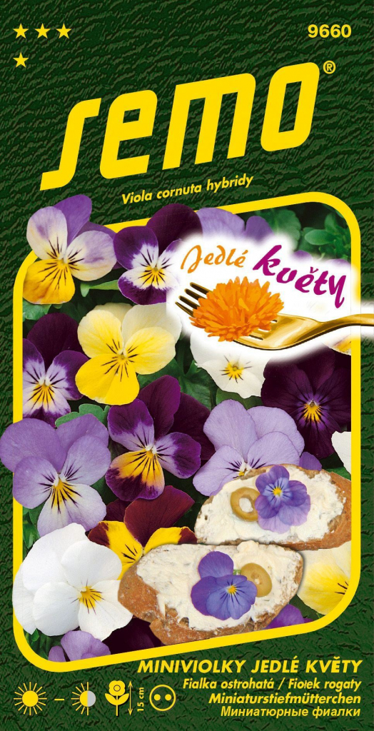 Miniviolka - Jedlé kvety 0,3g - séria JEDLÉ KVETY